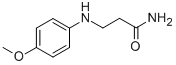 3-[(4-METHOXYPHENYL)AMINO]PROPANAMIDE CAS#: 21017-46-9