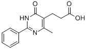 3-(4-METHYL-6-OXO-2-PHENYL-1,6-DIHYDROPYRIMIDIN-5-YL)PROPANOIC ACID CAS#: 21506-68-3