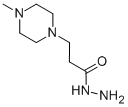 3-(4-METHYL-PIPERAZIN-1-YL)-PROPIONIC ACID HYDRAZIDE CAS#: 24636-93-9