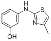 3-(4-METHYLTHIAZOL-2-YLAMINO)PHENOL CAS#: 1843-19-2