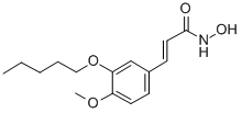 3-[4-Methoxy-3-(pentyloxy)phenyl]-2-propenehydroximic acid CAS#: 25356-85-8
