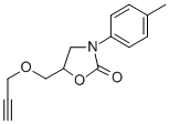 3-(4-Methylphenyl)-5-[(2-propynyloxy)methyl]-2-oxazolidinone CAS#: 23598-50-7