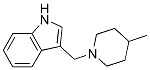 3-[(4-Methylpiperidino)methyl]-1H-indole CAS#: 21000-95-3