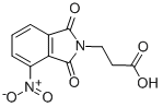 3-(4-NITRO-1,3-DIOXO-1,3-DIHYDRO-ISOINDOL-2-YL)-PROPIONIC ACID CAS#: 15728-05-9