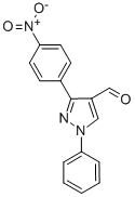 3-(4-NITRO-PHENYL)-1-PHENYL-1H-PYRAZOLE-4-CARBALDEHYDE CAS#: 21487-49-0