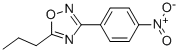 3-(4-NITROPHENYL)-5-PROPYL-1,2,4-OXADIAZOLE CAS#: 10364-67-7