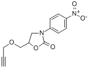 3-(4-Nitrophenyl)-5-[(2-propynyloxy)methyl]-2-oxazolidinone CAS#: 23598-64-3