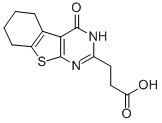 3-(4-OXO-3,4,5,6,7,8-HEXAHYDRO-BENZO[4,5]THIENO[2,3-D]PYRIMIDIN-2-YL)-PROPIONIC ACID CAS#: 109164-47-8