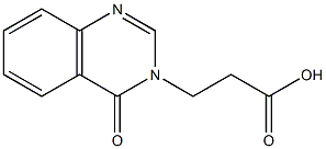 3-(4-OXOQUINAZOLIN-3(4H)-YL)PROPANOIC ACID CAS#: 25818-88-6