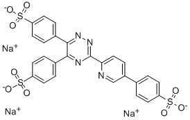 3-(4-PHENYL-2-PYRIDYL)-5,6-DIPHENYL-1,2,4-TRIAZINE TRISULFONIC ACID, TRISODIUM SALT CAS#: 108775-02-6
