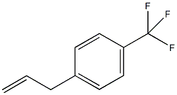 3-[(4-TRIFLUOROMETHYL)PHENYL]-1-PROPENE CAS#: 1813-97-4
