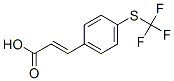 3-{4-[(TRIFLUOROMETHYL)THIO]PHENYL}ACRYLIC ACID CAS#: 21101-67-7