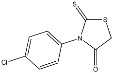 3-(4-chlorophenyl)-2-sulfanylidene-thiazolidin-4-one CAS#: 13037-55-3