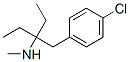 3-[(4-chlorophenyl)methyl]-N-methyl-pentan-3-amine CAS#: 2084-80-2