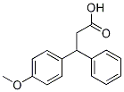 3-(4-methoxyphenyl)-3-phenylpropanoic acid CAS#: 114327-14-9