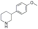 3-(4-methoxyphenyl)piperidine CAS#: 19725-26-9