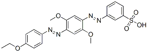 3-[[4-[(p-ethoxyphenyl)azo]-2,5-dimethoxyphenyl]azo]benzenesulphonic acid CAS#: 25124-87-2