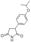 3-(4-propan-2-yloxyphenyl)pyrrolidine-2,5-dione CAS#: 27950-88-5