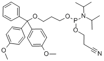 3-(4,4'-DIMETHOXYTRITYL)PROPANDIOL-1-N,N-DIISOPROPYL (BETA-CYANOETHYL) PHOSPHORAMIDITE CAS#: 110894-23-0