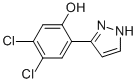 3-(4,5-DICHLORO-2-HYDROXYPHENYL)PYRAZOLE CAS#: 288401-51-4