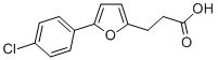 3-[5-(4-CHLORO-PHENYL)-FURAN-2-YL]-PROPIONIC ACID CAS#: 23589-02-8