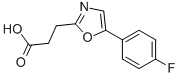 3-[5-(4-FLUOROPHENYL)-1,3-OXAZOL-2-YL]PROPANOIC ACID CAS#: 23464-94-0