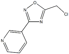 3-[5-(CHLOROMETHYL)-1,2,4-OXADIAZOL-3-YL]PYRIDINE CAS#: 15328-03-7