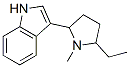 3-(5-Ethyl-1-methyl-2-pyrrolidinyl)-1H-indole CAS#: 19369-07-4