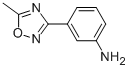 3-(5-METHYL-1,2,4-OXADIAZOL-3-YL)ANILINE CAS#: 10185-69-0