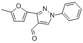 3-(5-METHYL-FURAN-2-YL)-1-PHENYL-1H-PYRAZOLE-4-CARBALDEHYDE CAS#: 210825-08-4