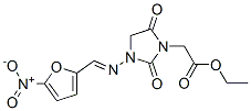 3-[(5-Nitrofurfurylidene)amino]-2,5-dioxo-1-imidazolidineacetic acid ethyl ester CAS#: 1749-93-5