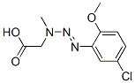 [3-(5-chloro-2-methoxyphenyl)-1-methyl-2-triazenyl]acetic acid CAS#: 120-04-7