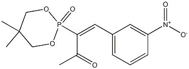 3-(5,5-diMethyl-2-oxo-1,3,2-dioxaphorinane-2-yl)-4-(3-nitrophenyl)-bu-3-en-2-one CAS#: 111011-78-0