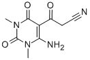 3-(6-AMINO-1,3-DIMETHYL-2,4-DIOXO-1,2,3,4-TETRAHYDRO-PYRIMIDIN-5-YL)-3-OXO-PROPIONITRILE CAS#: 112735-05-4