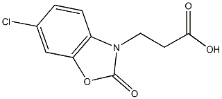 3-(6-CHLORO-2-OXO-1,3-BENZOXAZOL-3(2H)-YL)PROPANOIC ACID CAS#: 17124-56-0