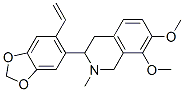 3-(6-Ethenyl-1,3-benzodioxol-5-yl)-1,2,3,4-tetrahydro-7,8-dimethoxy-2-methylisoquinoline CAS#: 29079-32-1