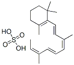 3-[[6-O-(6-Deoxy-alpha-L-mannopyranosyl)-beta-D-glucopyranosyl]oxy]-2-(3,4-dihydroxyphenyl)-5,7-dihydroxy-4H-1-benzopyran-4-one sulfate CAS#: 12768-44-4