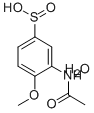 3-ACETAMIDO-4-METHOXYBENZENESULFINIC ACID HYDRATE, 97 CAS#: 205526-67-6