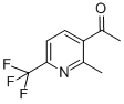 3-ACETYL-2-METHYL-6-(TRIFLUOROMETHYL)PYRIDINE CAS#: 205582-83-8