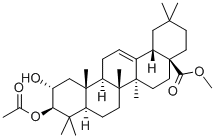 3-ACETYLOXY-2-HYDROXY-(2ALPHA,3BETA)-OLEAN-12-EN-28-OIC ACID METHYL ESTER CAS#: 107578-79-0