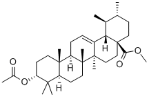 3-ACETYLOXY-(3ALPHA)-URS-12-EN-28-OIC ACID METHYL ESTER CAS#: 1261-37-6