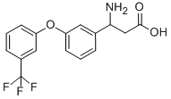 3-AMINO-3-(3-[3-(TRIFLUOROMETHYL)PHENOXY]PHENYL)PROPANOIC ACID CAS#: 213192-61-1