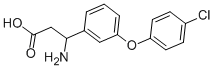 3-AMINO-3-[3-(4-CHLORO-PHENOXY)-PHENYL]-PROPIONIC ACID CAS#: 213192-54-2