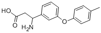3-AMINO-3-[3-(4-METHYL-PHENOXY)-PHENYL]-PROPIONIC ACID CAS#: 213192-66-6