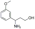 3-AMINO-3-(3-METHOXY-PHENYL)-PROPAN-1-OL CAS#: 22490-86-4