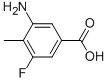 3-AMINO-5-FLUORO-4-METHYLBENZOIC ACID CAS#: 103877-75-4