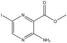 3-AMINO-6-IODOPYRAZINE-2-CARBOXYLIC ACID METHYL ESTER CAS#: 1458-16-8