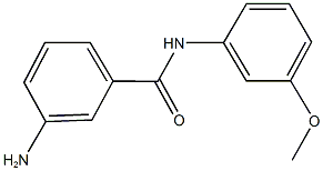 3-AMINO-N-(3-METHOXYPHENYL)BENZAMIDE CAS#: 22240-96-6
