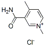 3-(AMINOCARBONYL)-1,4-DIMETHYLPYRIDINIUM CHLORIDE CAS#: 110999-36-5