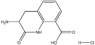 3-AMino-1,2,3,4-tetrahydro-2-oxo-8-quinolinecarboxylic Acid Monohydrochloride CAS#: 113225-48-2